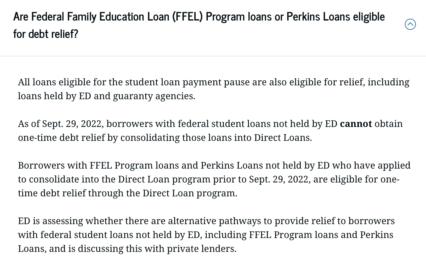 Biden Backtracks on FFELP Forgiveness: What Happened and What to do